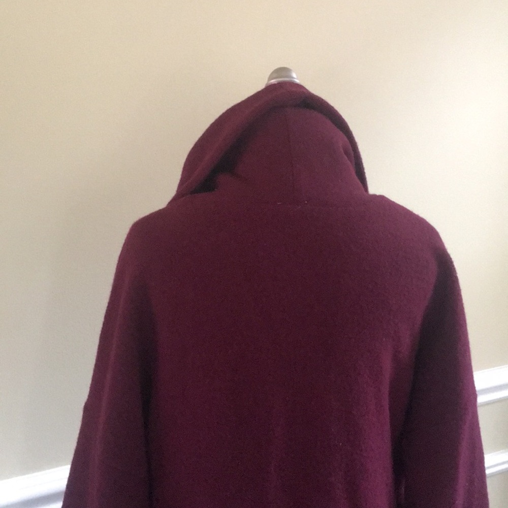 100% wool ❤️ tulip hem coat - Picture 3 of 4